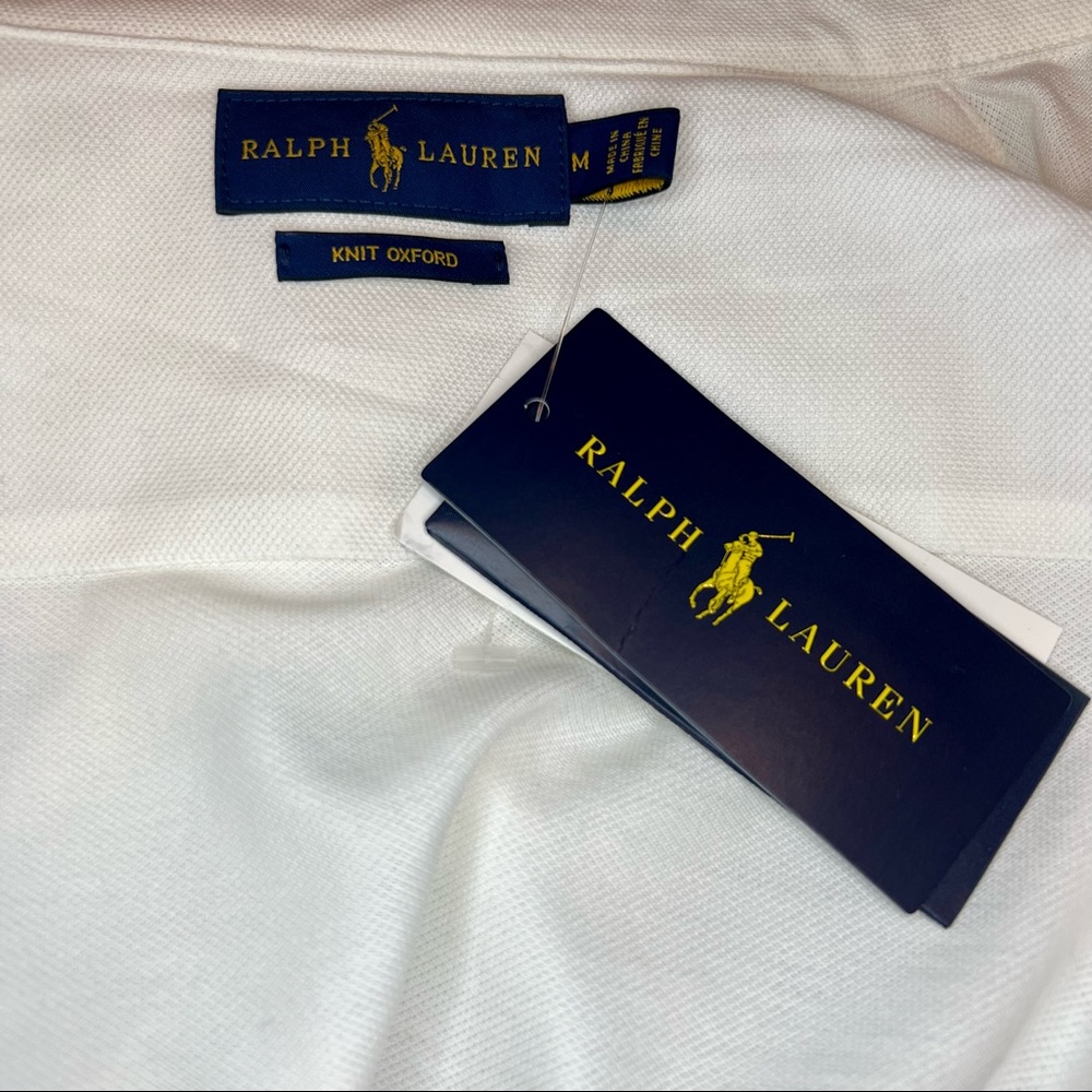 RALPH LAUREN Knit Oxford - NWT!!